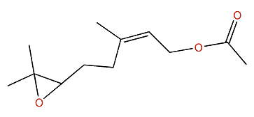 6,7-Epoxyneryl acetate